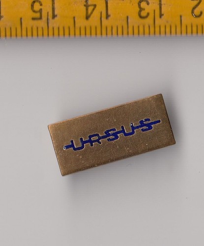Vintage enamel ursus poland - enamel,