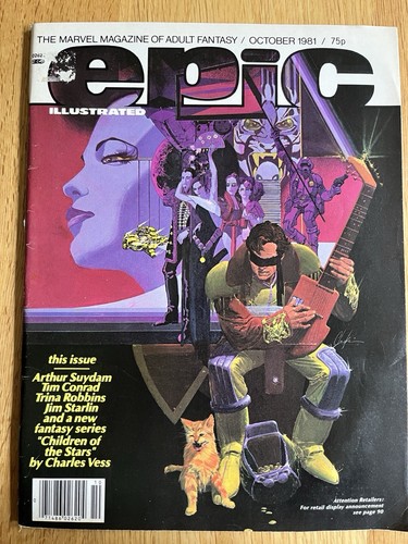 Epic illustrated magazine - epic,
