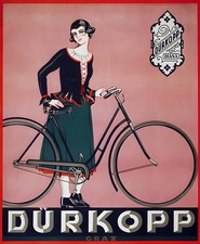 16373.Wall Decor Poster.Interior Art.Cycle Durkopp Diana German Bicycle Ad