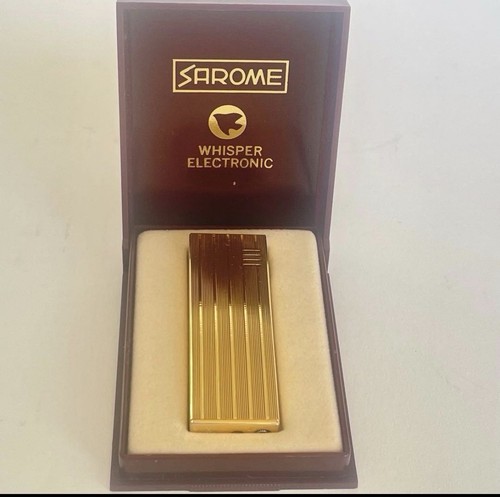 Sarome gas lighter gold - sarome,