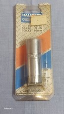 VintageHalfords 1/2"sq Drive Spark Plug Socket 10mm In Pack With Writing On Back