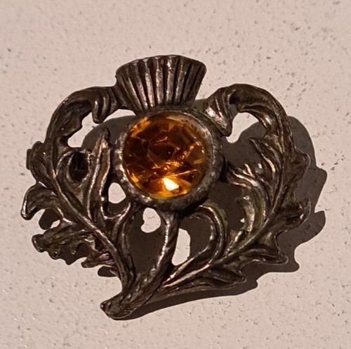 Vintage large scottish silver - large,