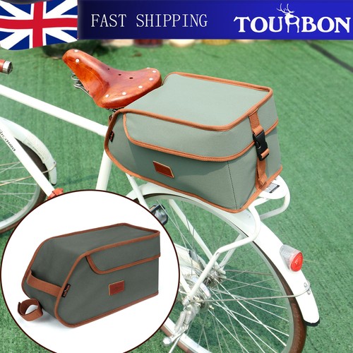 Tourbon canvas bike rear - bike, trunk