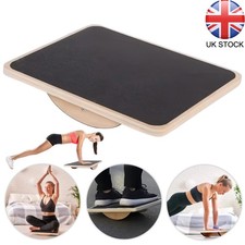 350LBS Wooden Balance Board Adults Home Gym Gift Professional Wobble Board UK