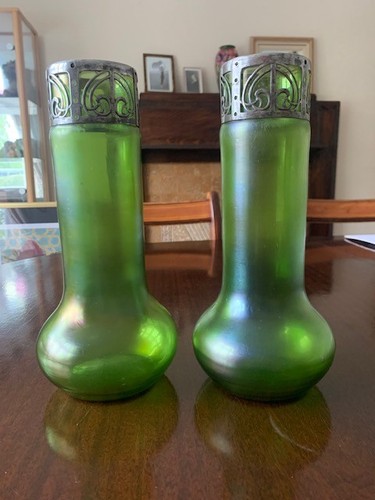 Large antique pair carl - antique,