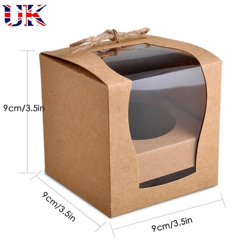 Cupcake boxes single - boxes,
