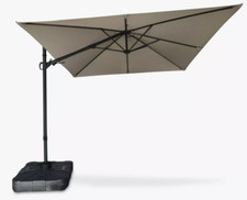 FREESTANDING 2.5m PARASOL with tilt (Grey colour) AND BASE