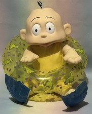 Rugrats: 15” Dill Pickles Doll, Swimming with inflatable ring Viacom 1999 (Rare)