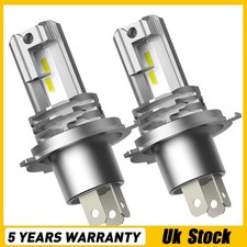 2x H4 LED Headlight Bulb Kit