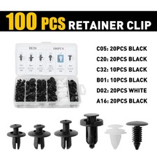100Pcs Bumper Clips Retainer