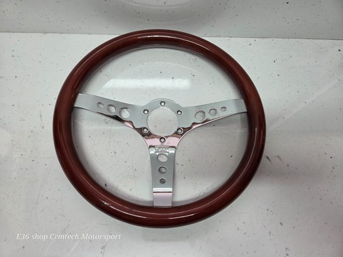 Bmw e36 omp wooden steering - omp,
