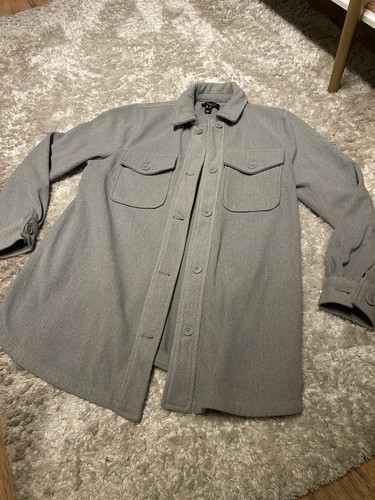 Grey blazer jacket - grey,