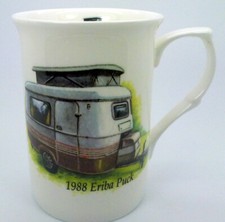 Classic Caravans ~ 6 Designs to choose from ~ Bone China10 fl oz(1/2 pint) Mugs