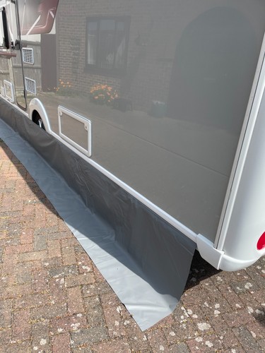 Caravan awning draught skirt - awning,