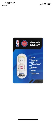 Ghostwrite nba eminem game - nba, x