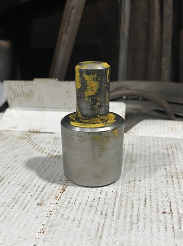 Flypress flat die 50mm round - 50mm,