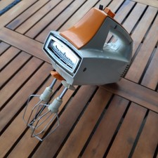 Vintage Moulinex Type 116 Orange White 70s Electric Drummer Made in Fran