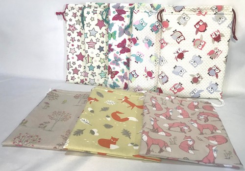 Handmade drawstring toiletry - drawstring,