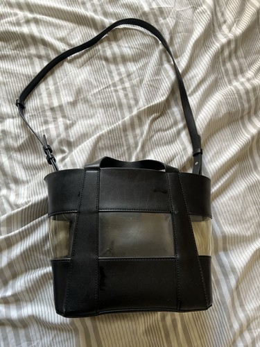 Zara basics black structured - basics,