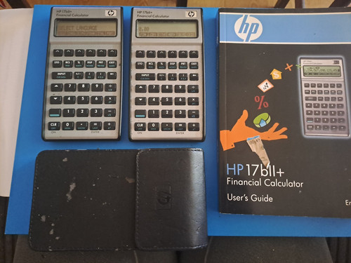 Calculators financial - hp, x2