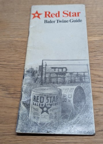 Vintage red star baler - vintage,