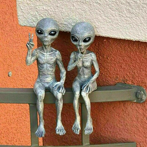 Garden outer space alien - 2x,