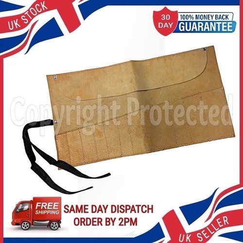 Leather tool roll - leather,