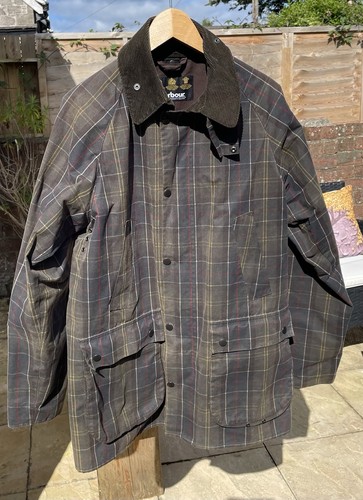 Barbour vintage bedale plaid - barbour,