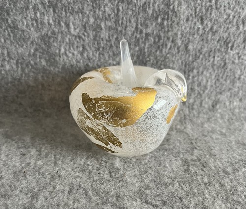 Vintage glass apple - vintage,