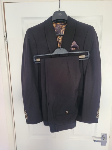 Next occasion slim fit black - next,