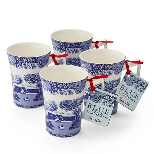 Spode blue italian set - spode, of