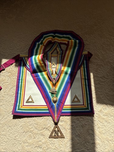 Masonic ram provincial apron - masonic,