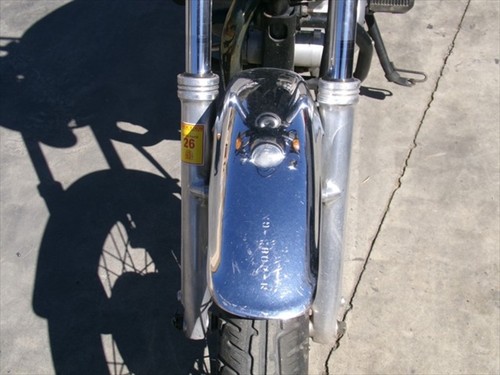 114067 front fender yamaha - yamaha, sr