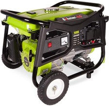 Portable Petrol Generator On Wheels 2.2Kw 12V DC 230v AC Bohmer AG WX-2500K