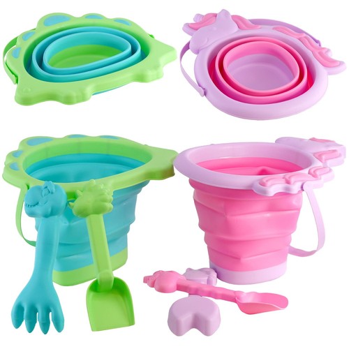 Collapsible beach bucket - beach, &