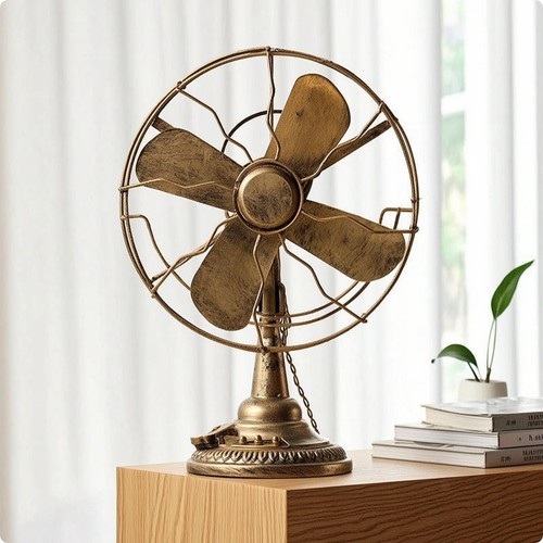 Retro table fan model antique - retro, model,