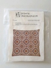 Artistic Needlepoint Persia Design in Canvas Embroidery Cushion Kit