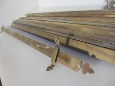 Antique Brass Stair Rods x15 &
