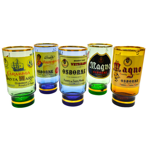 Vintage set cognac - vintage, 5