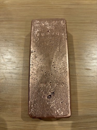 Copper bullion bar 1kg - bullion,