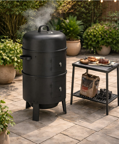 Charcoal smoker bbq grill - smoker,