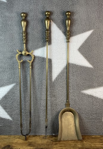 Victorian brass piece - brass, 3