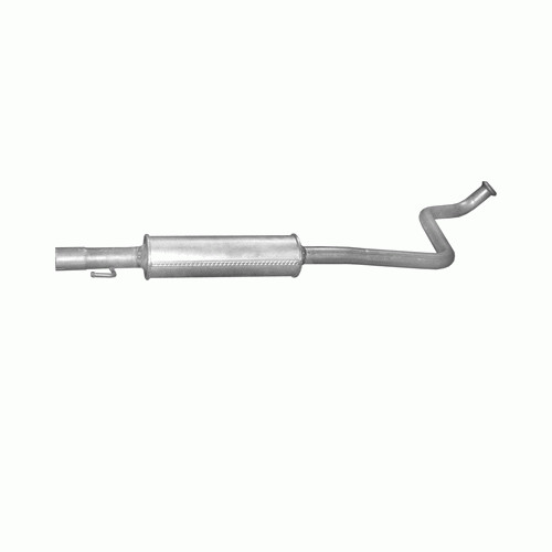 Exhaust central silencer for - exhaust,