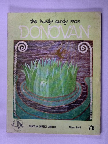 Donovan sheet music - donovan, book