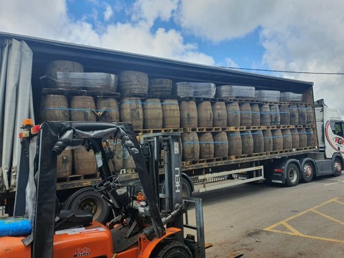 Whiskey barrel oak gallon - oak,