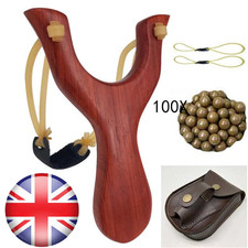 Classic Wooden Slingshot set