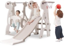 Kids Slide Swing Set Indoor