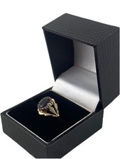 9ct Gold Amethyst Ring, Gold Amethyst Ring, Vintage Amethyst Ring.