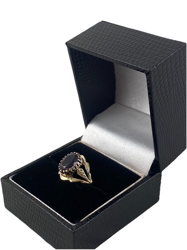9ct gold 375 - 375, amethyst