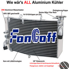 Aluminum Radiator For Honda CBR600 F4i 01-2007 2001 2002 2004 2007